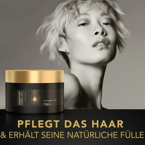 SMOOTH  Lightweight Mask Dark Oil von Sebastian
