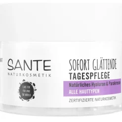 Sofort Glättende Tagespflege von Sante Naturkosmetik