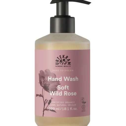 Soft Wild Rose Hand Wash von Urtekram