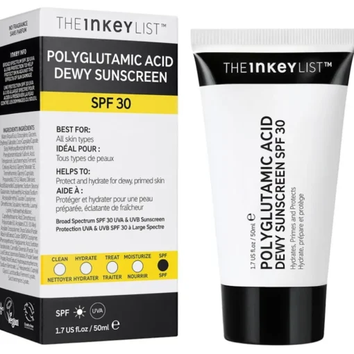 Sonnencreme und Schutz Polyglutamic Acid Dewy Sunscreen SPF30 von The INKEY List