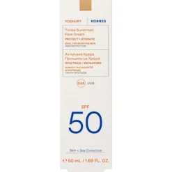 Sonnenpflege Yoghurt Getönte Sonnencreme für das Gesicht SPF50 von KORRES