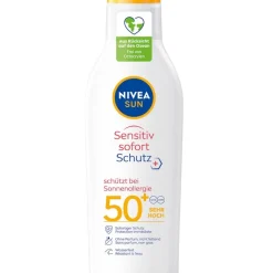 Sonnenschutz Sensitive Sofort-Schutz Sonnenlotion LSF 50+ Anti-Sonnenallergie von NIVEA