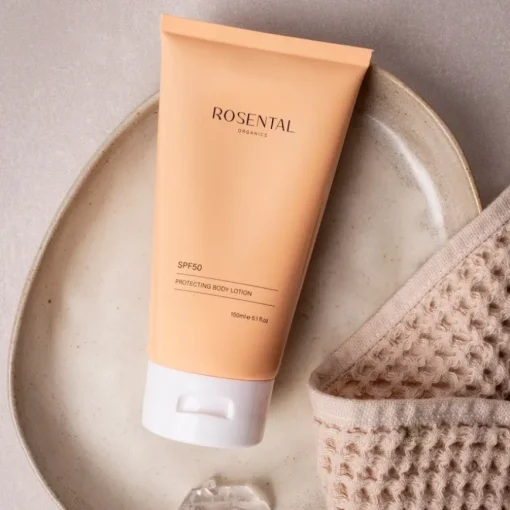 Sonnenschutz SPF 50 Protecting Body Lotion von Rosental Organics