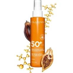 Sonnenschutz Spray Solaire Lacté Très Haute Protection SPF 50+ von CLARINS