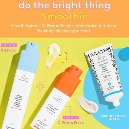 Sonnenschutz Umbra Mineral Cream SPF 30/PA+++ von Drunk Elephant