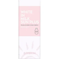 Sonnenschutz White in Milk Sun Plus SPF 50+ / PA++++ von G9 Skin