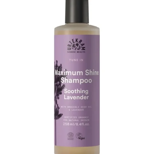 Soothing Lavender Maximum Shine Shampoo von Urtekram