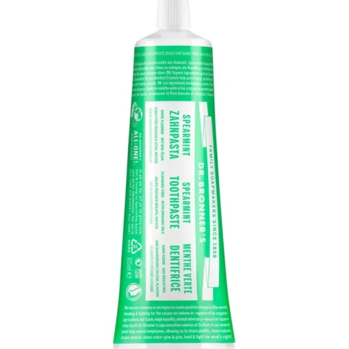Spearmint Zahnpasta von Dr. Bronner's
