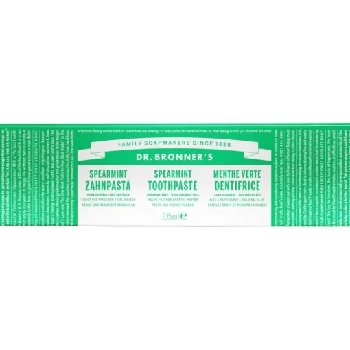 Spearmint Zahnpasta von Dr. Bronner's