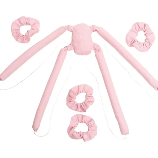 Spider Coolcurl™ Multi-Stab Hitzefreies Lockenwickler-Set Pink von GLOV
