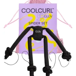 Spider Coolcurl™ Multi-Stab Hitzefreies Lockenwickler-Set Schwarz von GLOV