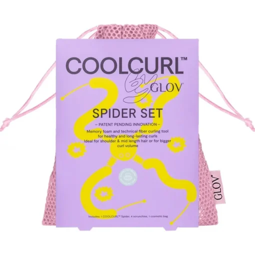Spider Coolcurl™ Multi-Stab Hitzefreies Lockenwickler-Set Schwarz von GLOV