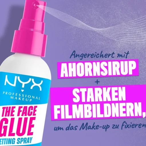 Spray The Face Glue Extreme Hold Makeup Setting Spray von NYX Professional Makeup