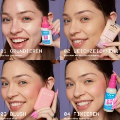 Spray The Face Glue Extreme Hold Makeup Setting Spray von NYX Professional Makeup