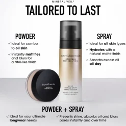Spray Veil 24HR Natural Matte Setting Spray von bareMinerals