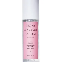 Sprays Detangling Perfume Hair Mist 03 Peony-Coconut-Sandal von RATED GREEN