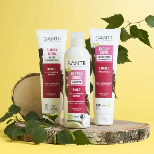 Spülung Glossy Shine Conditioner von Sante Naturkosmetik