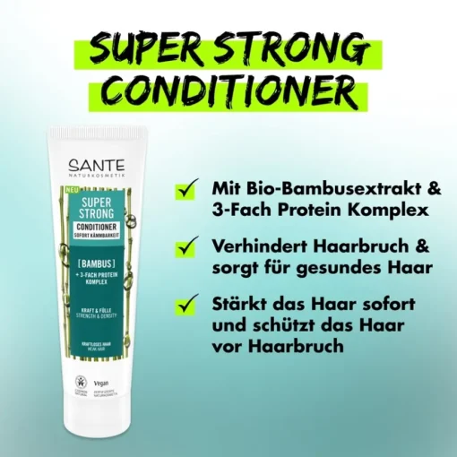 Spülung Super Strong Conditioner von Sante Naturkosmetik