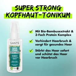 Spülung Super Strong Kopfhaut-Tonikum von Sante Naturkosmetik
