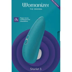Starlet 3 Klitoris-Stimulator 3 Turquoise von Womanizer