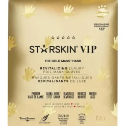 StarSkin Revitalizing Hand Mask Gloves VIP - The Gold Mask