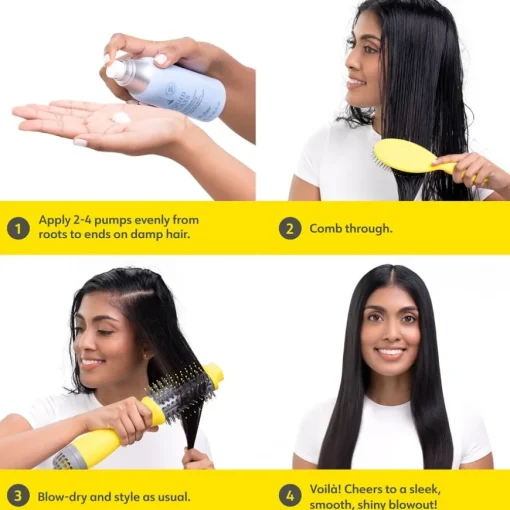 Styling & Finishing Liquid Glass High-Gloss Smoothing Blowout Cream von Drybar