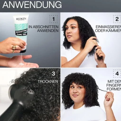 Styling Hybrid Curl Sculpting Curl Gel von Redken