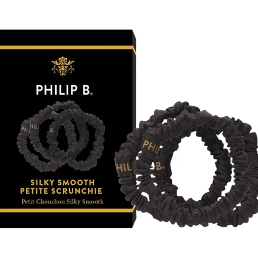 Styling Petite Black Scrunchie von Philip B
