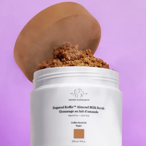 Sugared Koffie Almond Milk Scrub von Drunk Elephant