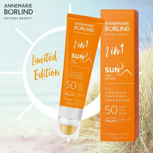 SUN 2 in 1 Creme & Stick SPF 50 von ANNEMARIE BÖRLIND