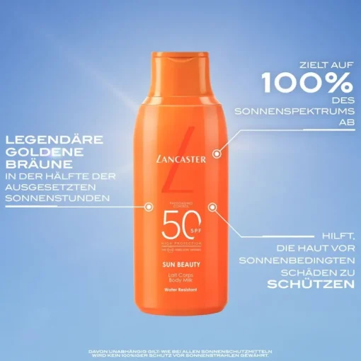 Sun Beauty Body Milk SPF50 von Lancaster