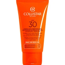 Sun Protection Tan Global Anti-Age Protection Tanning Face Cream SPF 30 von Collistar