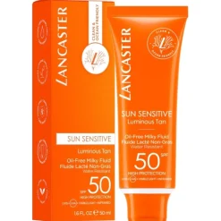Sun Sensitive Oil-Free Milky Fluid SPF50 Luminous Tan von Lancaster