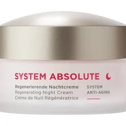 SYSTEM ABSOLUTE  Regenerierende Nachtcreme von ANNEMARIE BÖRLIND
