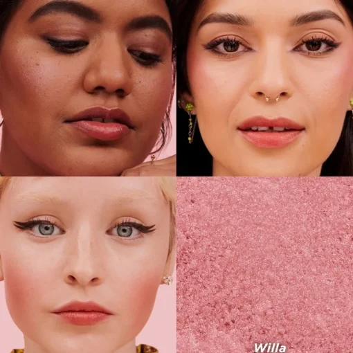 Teint Willa Mini - Rouge in zartem Rosa von Benefit