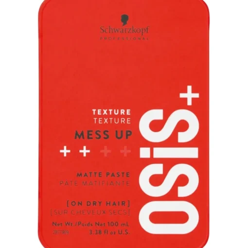 Textur Mess Up Matte Paste von Schwarzkopf Professional