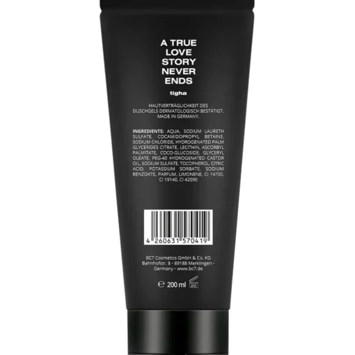 The Dark Side Black Shower Gel von Tigha