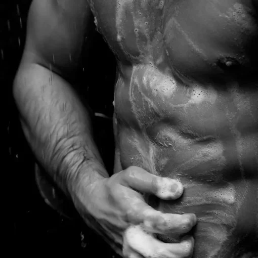The Dark Side Black Shower Gel von Tigha
