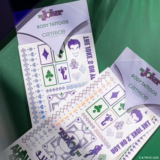The Joker Body Tattoos von Catrice