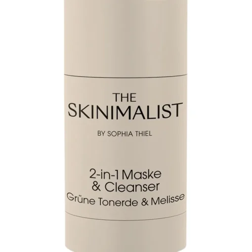 The Skinimalist 2-in-1 Maske & Cleanser Grüne Tonerde & Melisse