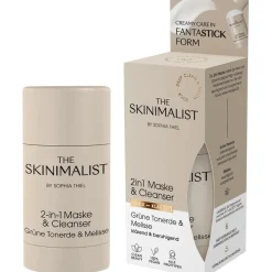 The Skinimalist 2-in-1 Maske & Cleanser Grüne Tonerde & Melisse