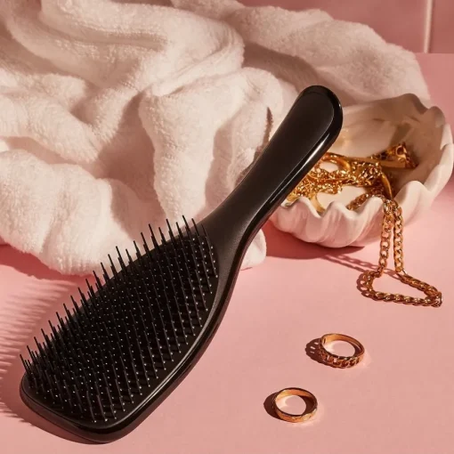 The Wet Detangler Ultimate - Midnight Black Straight & Curly Hair von Tangle Teezer