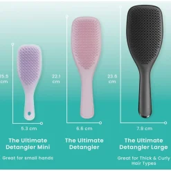The Wet Detangler Ultimate Mini - Apricot Straight & Curly Hair von Tangle Teezer