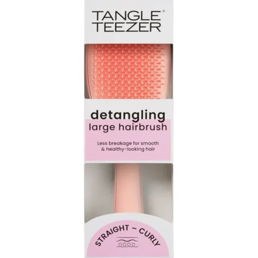 The Wet Detangler Ultimate Large - Peach Straight & Curly Hair von Tangle Teezer