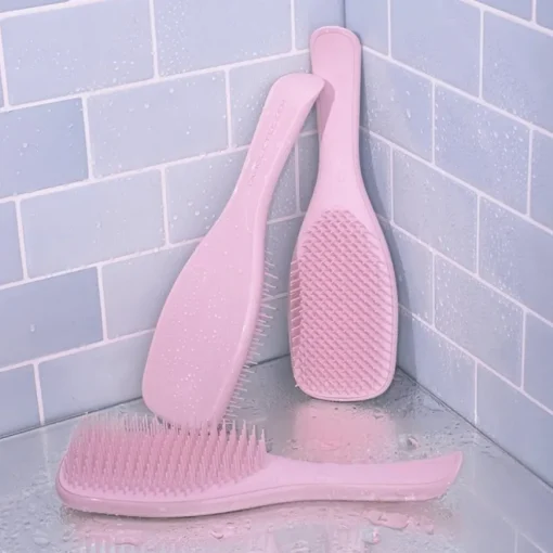The Wet Detangler Ultimate - Millennial Pink Straight & Curly Hair von Tangle Teezer