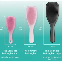 The Wet Detangler Ultimate - Millennial Pink Straight & Curly Hair von Tangle Teezer