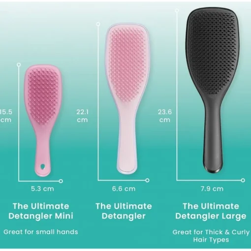 The Wet Detangler Ultimate - Millennial Pink Straight & Curly Hair von Tangle Teezer