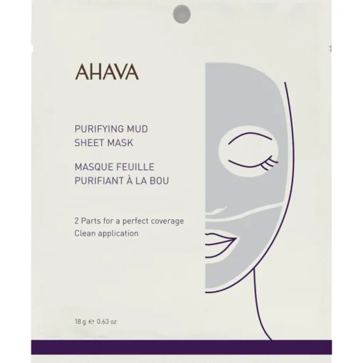 Time To Clear Purifying Mud Sheet Mask von Ahava