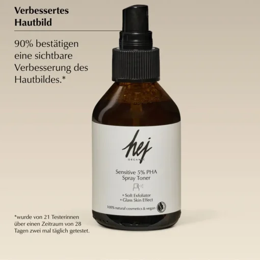 Tonics & Gesichtswasser Sensitive PHA Toner von Hej Organic
