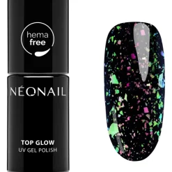 Top Coat Top Glow Aurora Flakes von NEONAIL